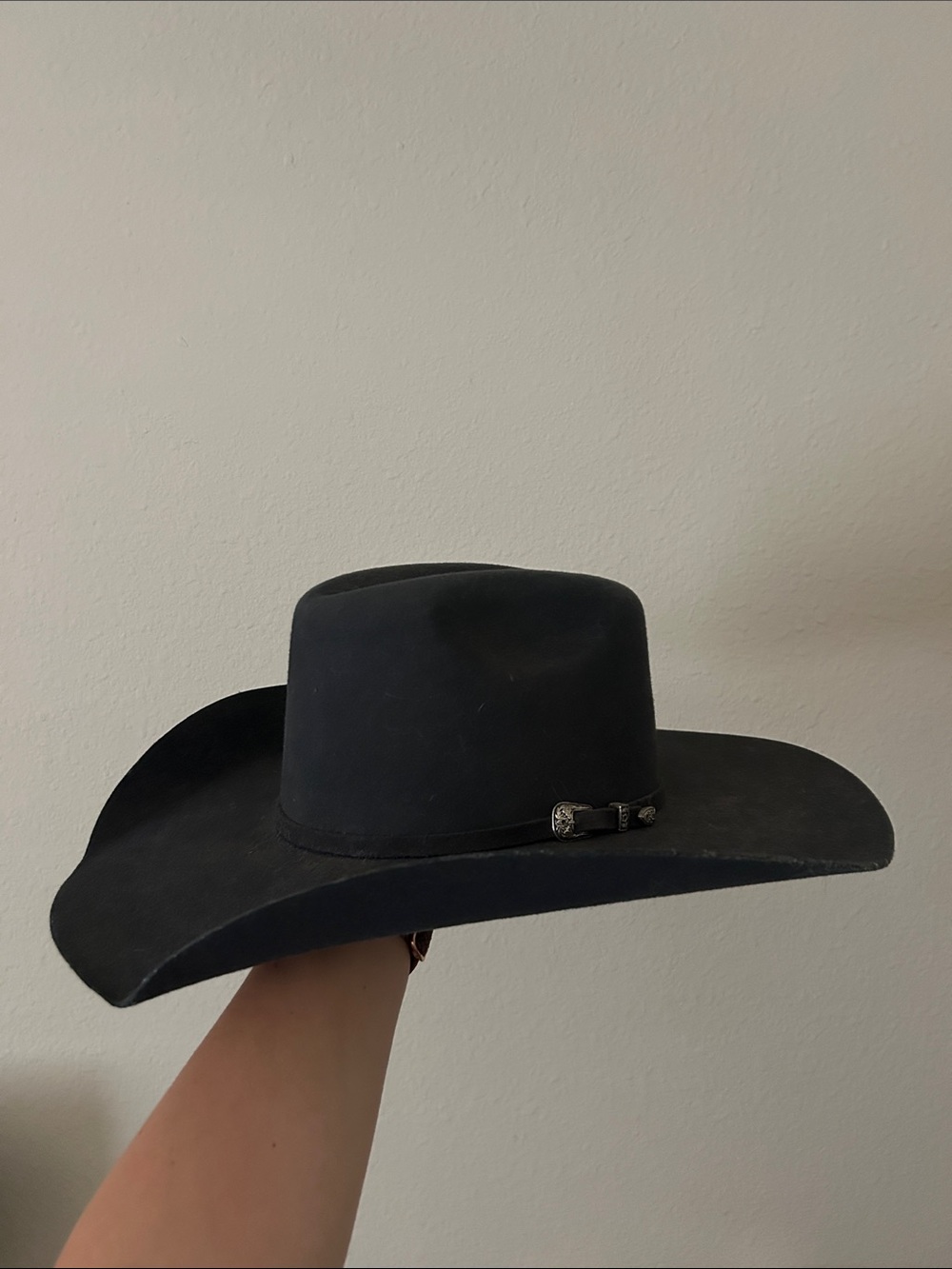 Dark gray Cowboy Hat with Decorative Band - Cody James